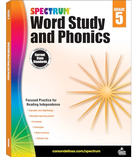 WORD STUDY & PHONICS GR5