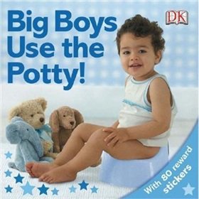 BIG BOYS USE THE POTTY BOARD