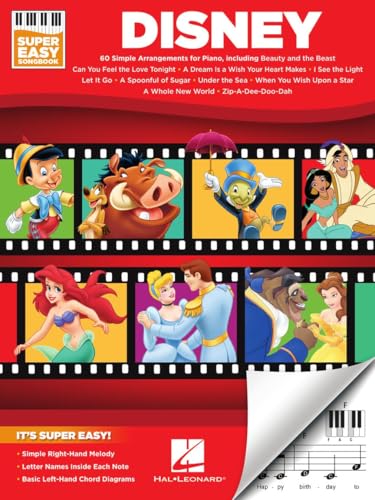 DISNEY SUPER EASY SONGBK