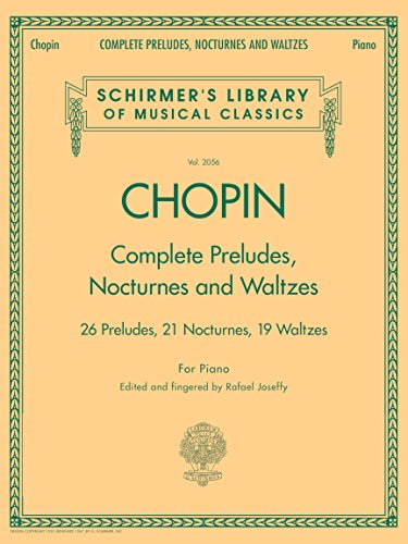 FREDERIC CHOPIN COMP PRELUDES NOCTURNES
