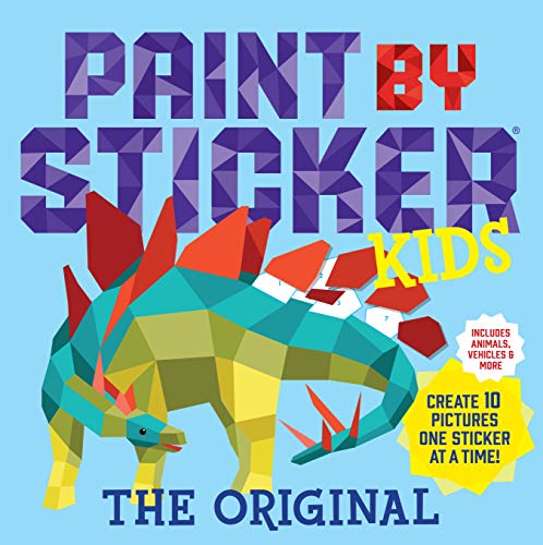 PAINT BY STICKER KIDS CREATE 10 PICTURES