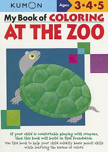 MY BK OF COLORING AT THE ZOO