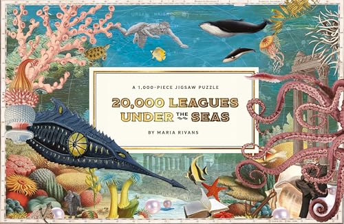 20,000 Leagues Under The Seas: A 1000 Piece Jigsaw Puzzle Inspired by Jules Verne’s Classic Adventure