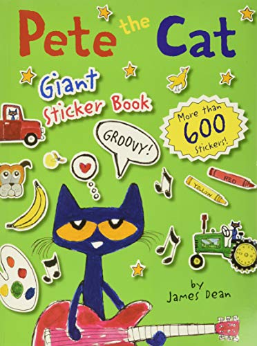 PETE THE CAT GIANT STICKER BK