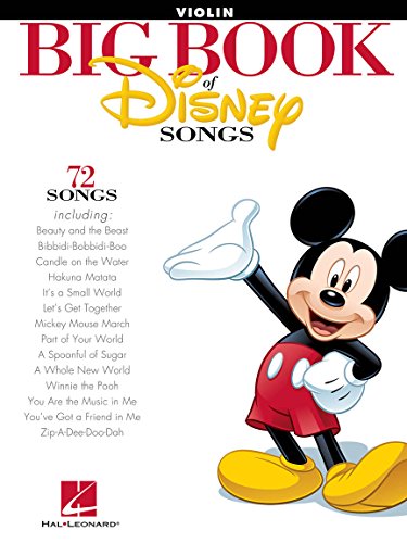 BIG BK OF DISNEY SONGS VIOLIN