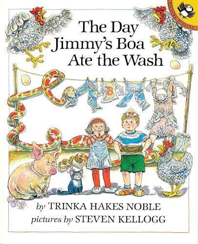 DAY JIMMYS BOA ATE THE WASH