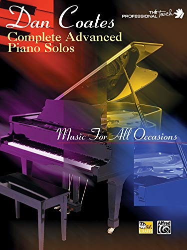DAN COATES COMP ADVANCED PIANO SOLOS{F4}