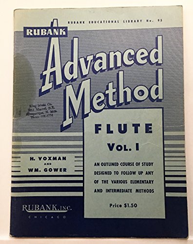 RUBANK ADVANCED METHOD FLUTE