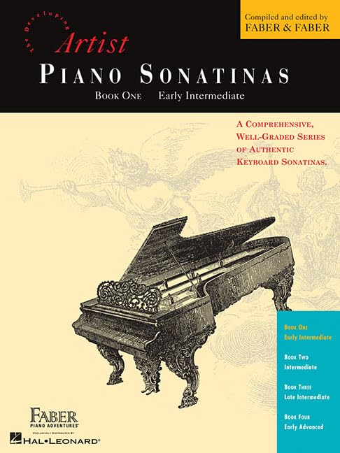 ARTIST PIANO SONATINAS BK01 EARLY INTERM