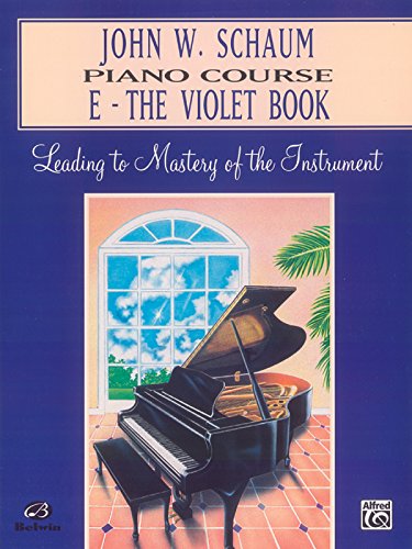 PIANO COURSE E BK VIOLET