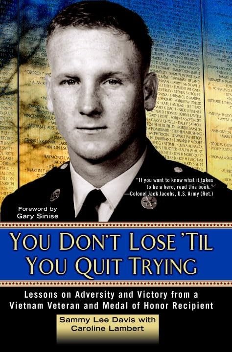 YOU DONT LOSE TIL YOU QUIT TRYING