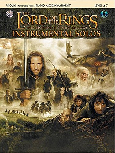 LORD OF THE RINGS INSTRUMENTAL SOLOS FOR